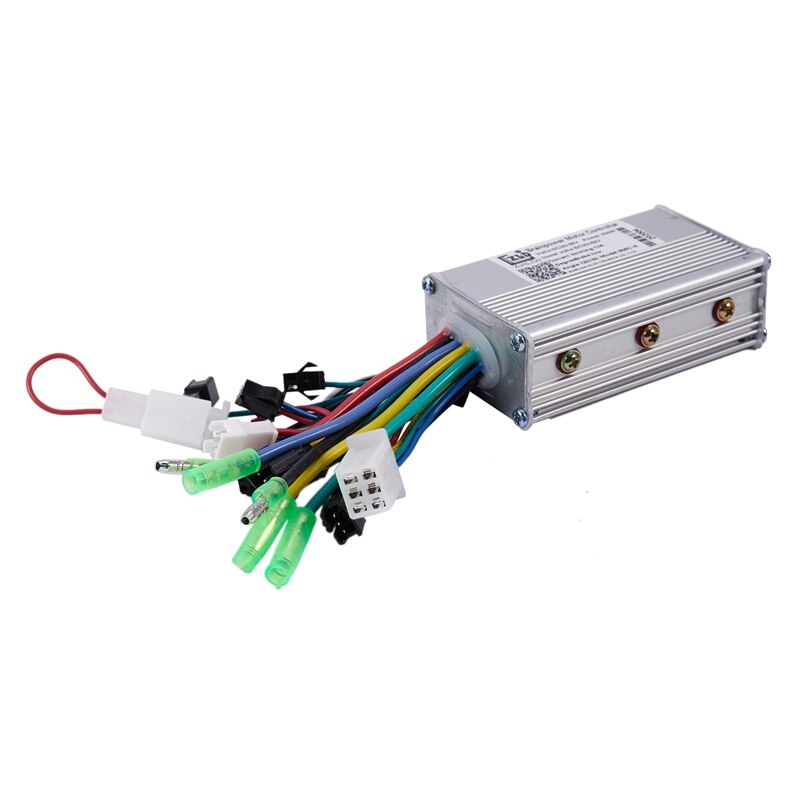 Electric Bike Controller 36V-48V 350W Brushless Controller with LCD Display Panel for Electric Bicycle Scooter