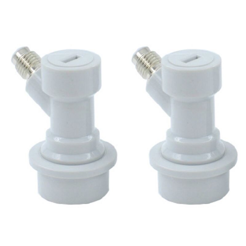 1 Pair Ball Lock Gas Liquid MFL Beer Barrel Quick Disconnects Set Keg Coupler Dispensing Connector Fittings for Home Brew: W-L