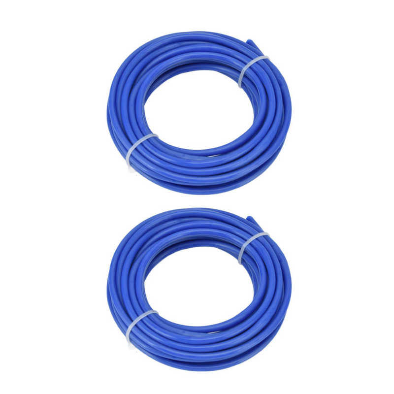 2Pcs 4mm String Trimmer Line Nylon Square Round Trimmer Line Blue Lawn Mower Accessories For Husqvarna For STIHL