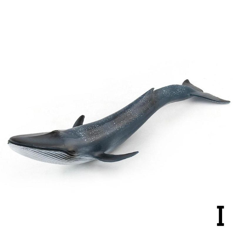 Simulation solide harz Wal modell ozean sealife tiere Modell bule Wal Hai spermien Wal schildkröte Einhorn Wal spielzeug für freundlicher