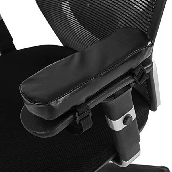 1 Paar Memory Foam Armsteun Pads Zachte Bureaustoel Elleboog Ondersteunen Pu Lederen Kussen