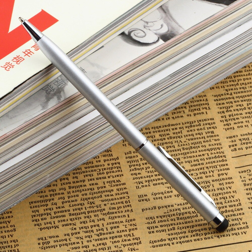 1pcs Fine Point Stylus Capacitive Touch Microfiber Stylus Pen Touch For ipad for iphone White