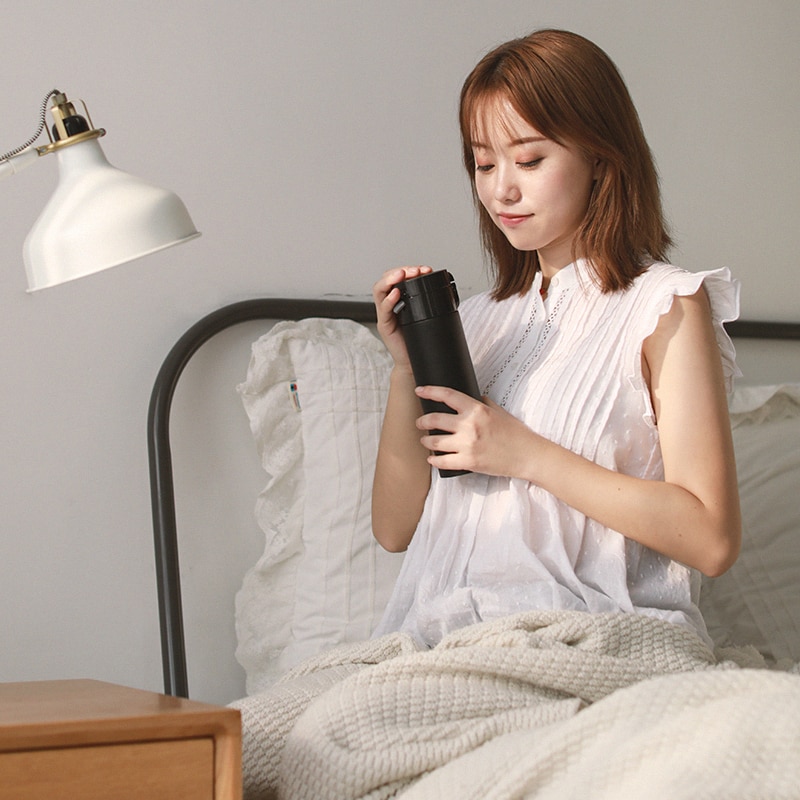 Smart Water Bottle Temperature Display Vacuum Bottle USB Charging Thermos 24H Cup 320mL Drinking Reminder Insulated Bottle