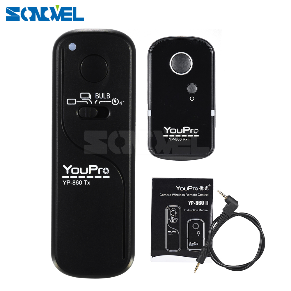 Wireless Shutter Release Remote Control RS-60E3 For Canon PowerShot G1 X Mark II G10 G11 G15 G16 G12 G3X G5 X G1X SX50 SX60