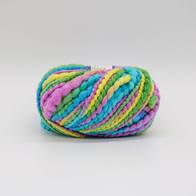 Holaroom 50G/Bal Segment Geverfd Wol Garen Fancy Garen Handwerk Hoed Sjaal Kleding Gebreide Haak Garen Diy Hand breien Draad: 05