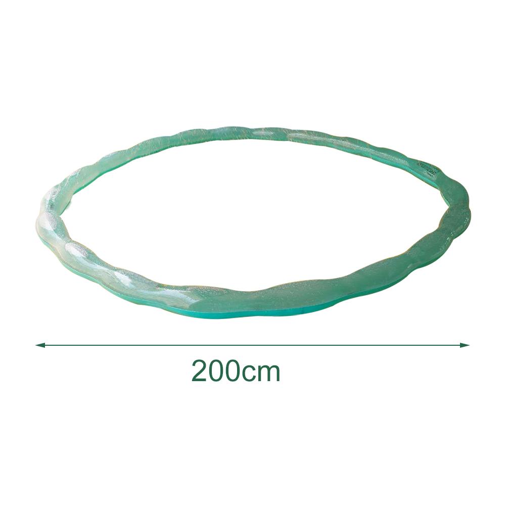 Protable Outdoor 200CM Children Lawn Sprinkler Hoop Ring PVC All-round Cooling Water Splash Toy Summer Have Fun Paly Toys