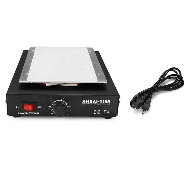 Separador de pantalla LCD de 110V US / 220V EU, placa para plataforma de calentamiento, máquina de reparación de teléfono, estación de placa lisa de calor automático: 110V US Plug