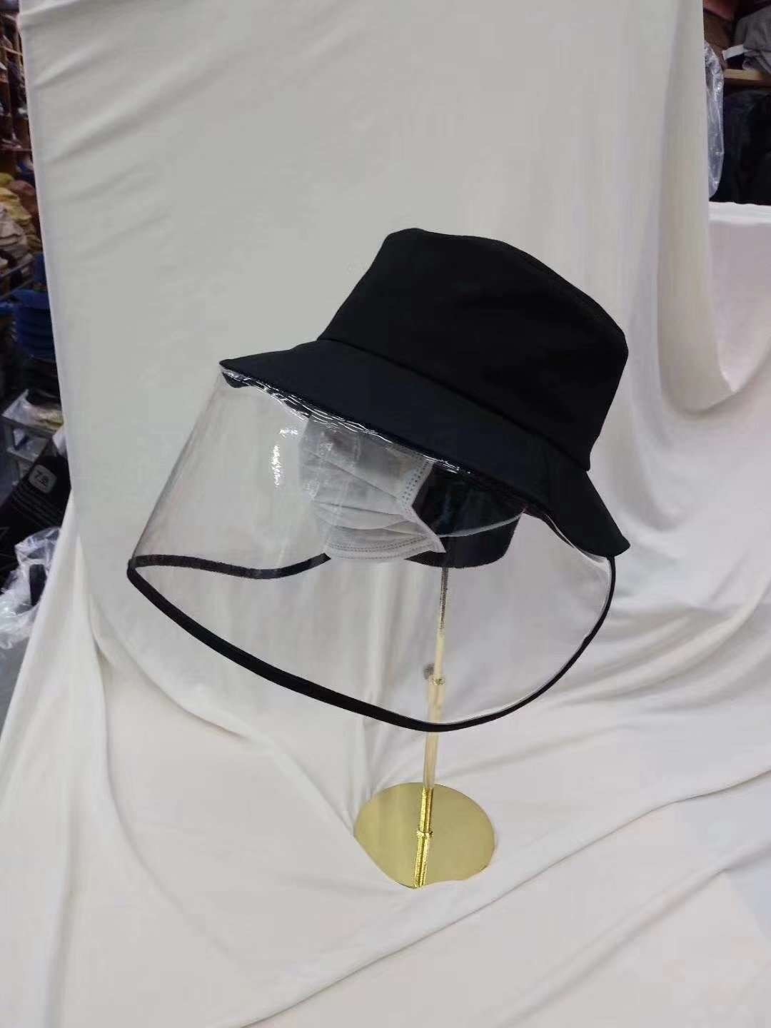 Outdoor Safety Helmet Defence Droplet Defence Viruses Full Face Security Mask Men Women Sunscreen Fisherman Hats