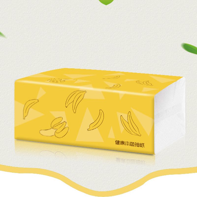 4PCS Silky Smooth Soft Premium 3-Ply Toilet Paper Kitchen Toilet Facial Tissues Soft Absorbent Tissues Paper Natural