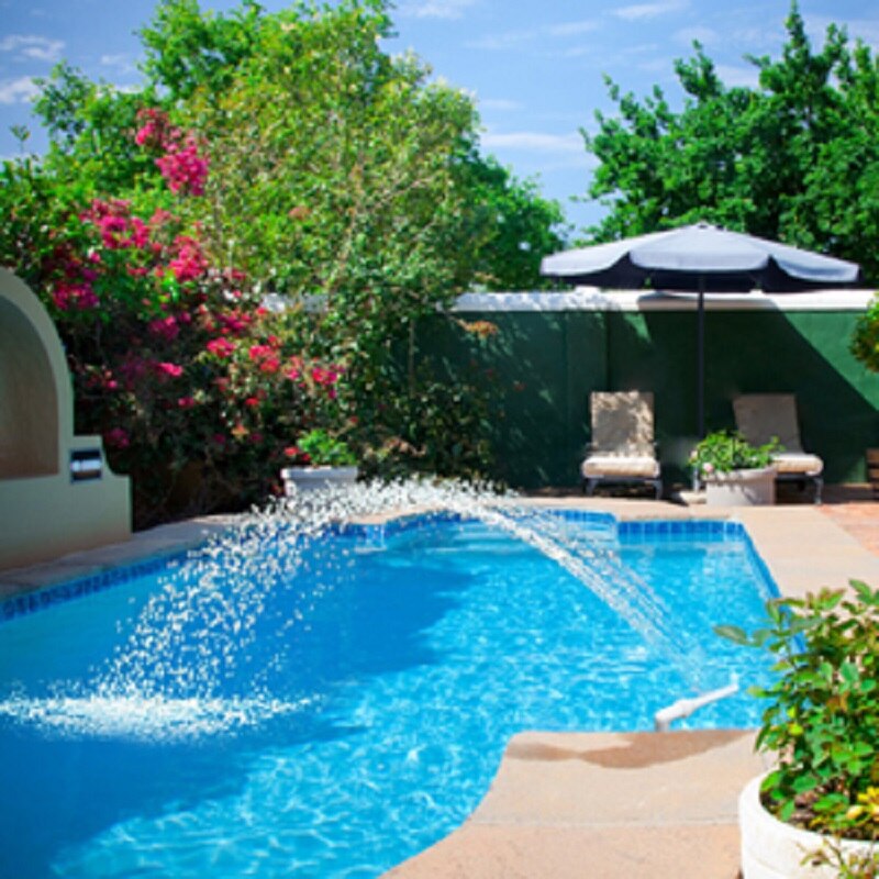 Swimming Pool Waterfall Fountain Kit Summer Adjustable Water Spay Pools Spa Decorations Swim Pool Accessories