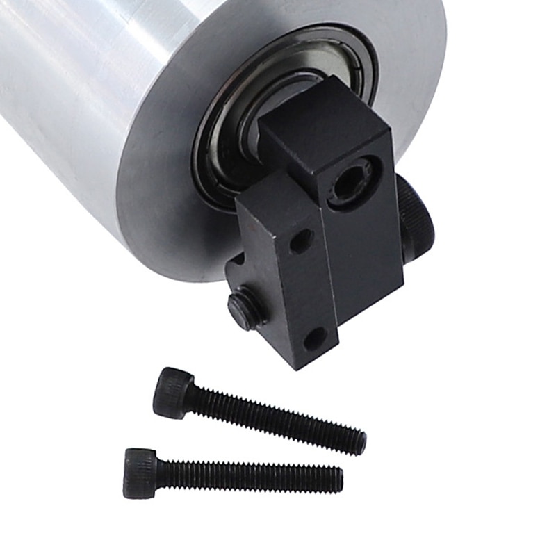 Riem Grinder Wheelφ68X50mm Aluminium Legering 6301 Lager Driving Wheel Voor Schuren Machine Houtbewerking Diy Tool