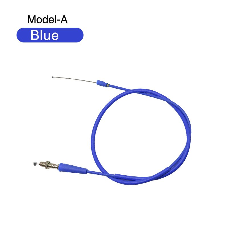 553 Universal- Motorrad Bremse Kupplung Gaszug: Blau gerade