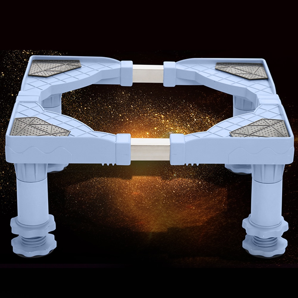 Trockner Waschmaschine Basis einstellen Kühlschrank Halterung Einstellbare Anti-Unterhose Zubehör Edelstahl Montieren Beweglichen Mit Rad