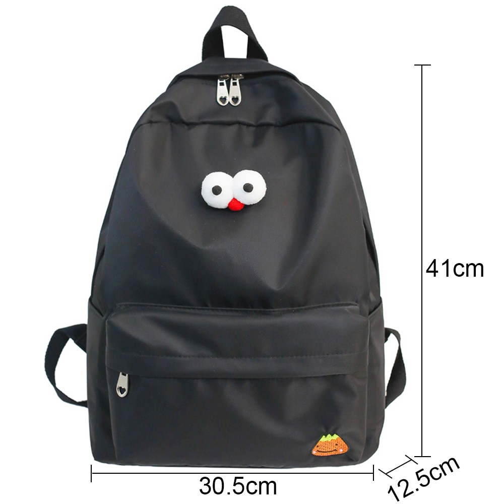 Women Cute Backpack Female Waterproof School Bag Girl Harajuku Nylon Kawaii Backpack Book Student Ladies Bags Luxury