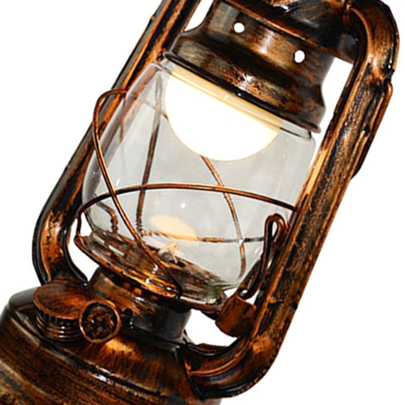 Vintage Led Wandlamp Retro Kerosine Wandlamp Schuur Lantaarn Europese Rustieke Antieke Stijl