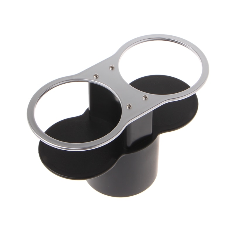 Porte-gobelet/porte-boissons Double trou pour voiture, support universel pour automobile, noir