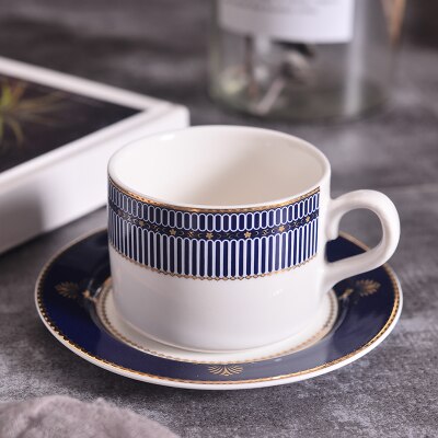 Home Tableware Sets Of High-end Custom Hotel Supplies Ceramic Dishes Set: Coffee cup