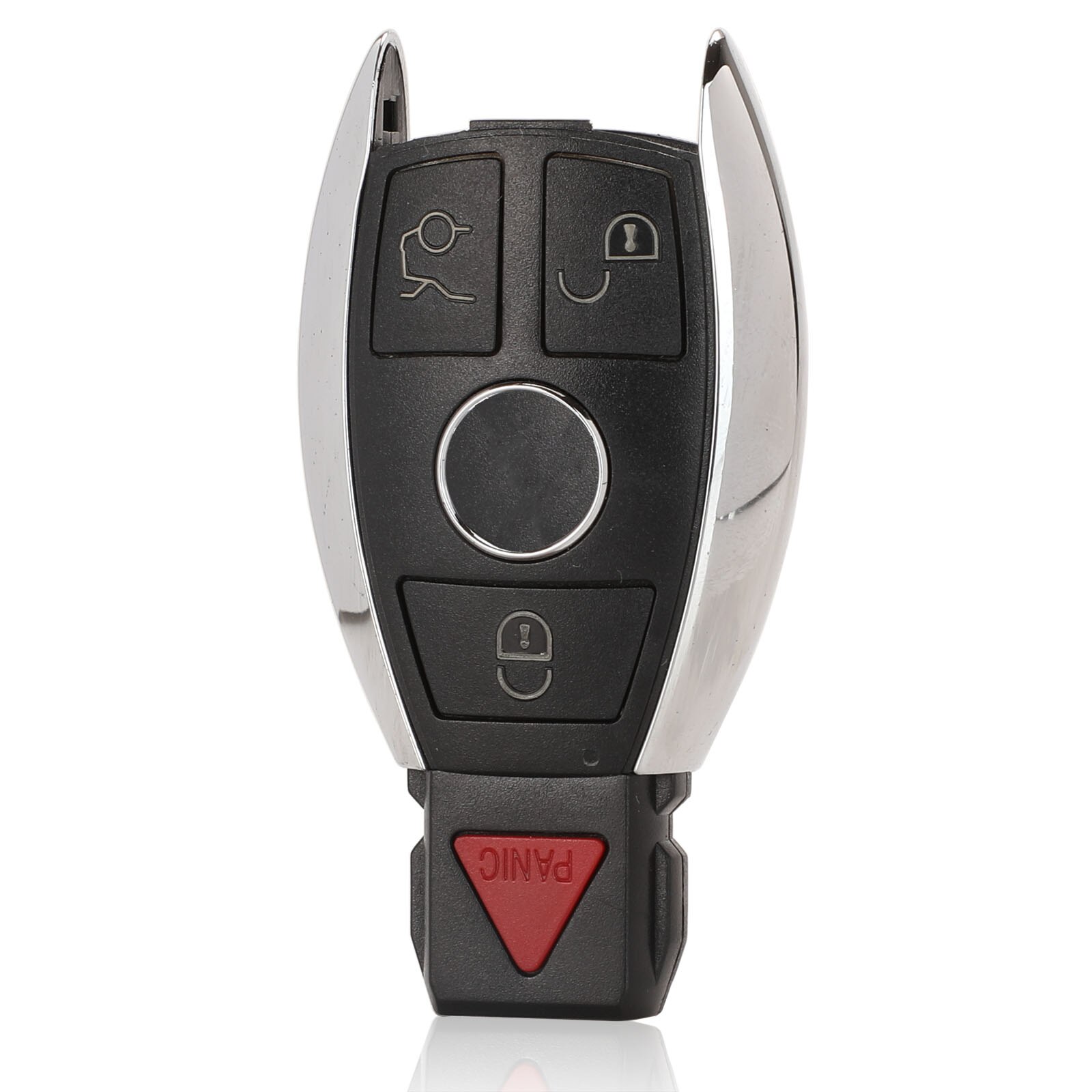 Jingyuqin 2/3/4- knops afstandsbediening sleutelbehuizing voor mercedes-benz bga nec cers cl gl sl clk slk smart autosleutel