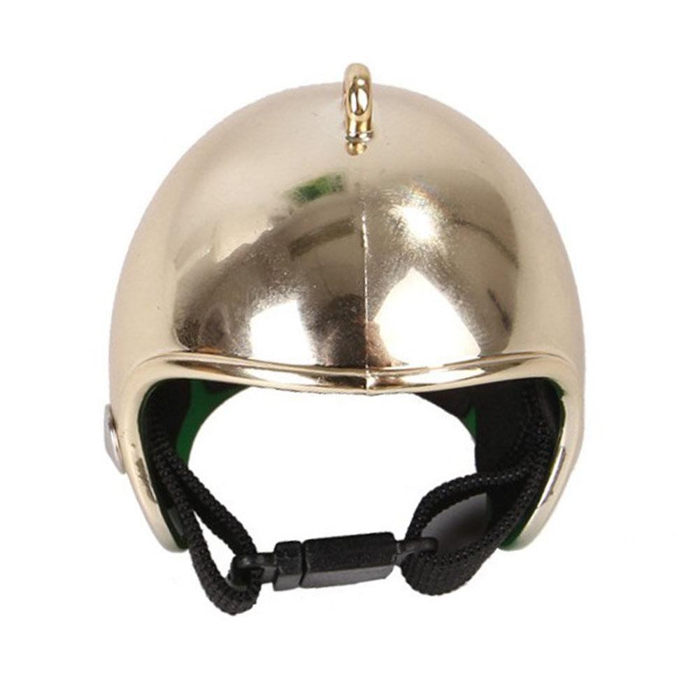 Casco para mascotas divertido casco de pollo protección de cabeza compacto gallina dura sombrero: C