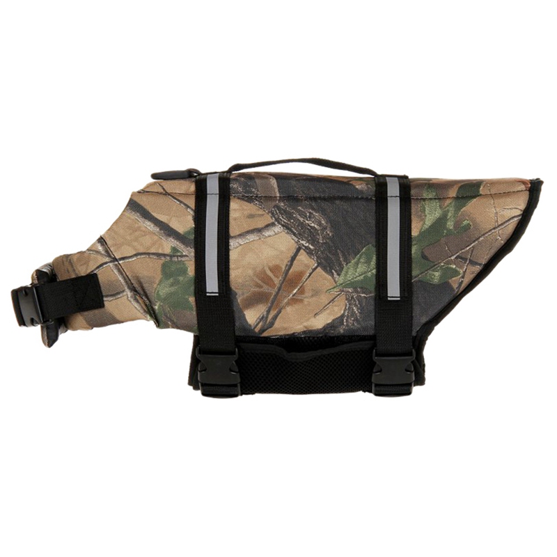 Reddingsvest voor huisdieren, zwemvest, surfkleding met d-ring voor de riem, zomervakantie oxford, ademend, franse bulldog: Vierkante meter / Xxs