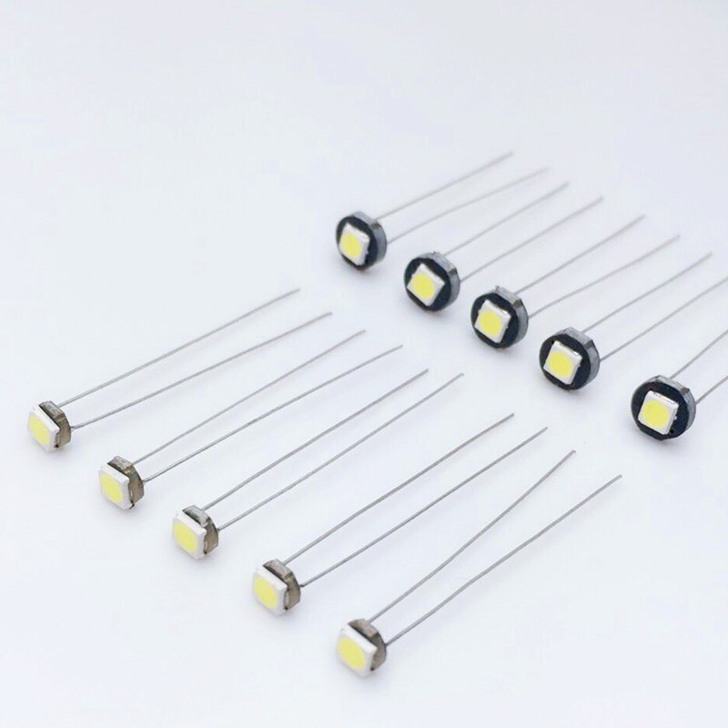 10 Pcs T1 T3 T4.2 T4.7 T5 Auto Lamp Led Lights12V 1SMD Instrumentenpaneel Lamp Indicator Centrale Controle Cd Air conditioning Lamp