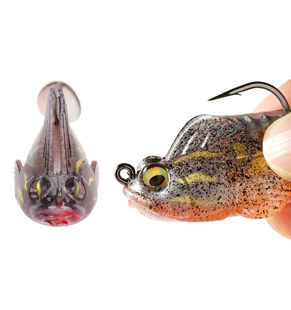 80mm 14g Ultra Realistic Goby Paddle Soft Lure Fish Baits Finest Detailed Softbait Swimbait Fishing Bait