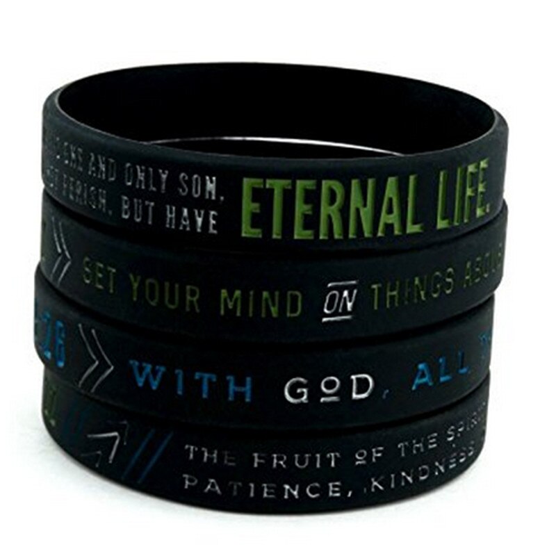 1PCS Christian Unisex Bible Verse John 316 GALATIA Vicedeal 1pcs christian unisex bible verse john 316 galatia vicedeal