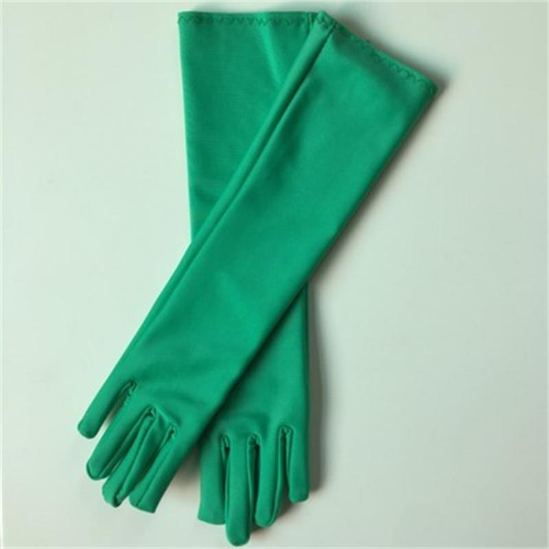 7-12 ans enfant enfant fleur fille gants étudiant doigt long gant violet clair unisexe garçon gant