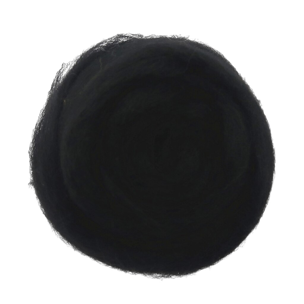 2 stk 10g filtning af uld fiber uld garn roving til nålefiltning håndspinding