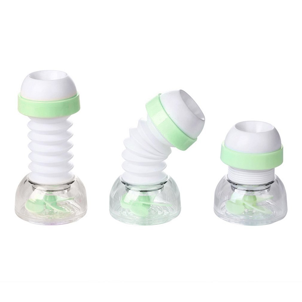 360 Verstelbare Flexibele Keukenkraan Extender Kraan Waterbesparende Splash-Proof Plug Douche Water Filter Sprinkler Tool 6x4.5cm