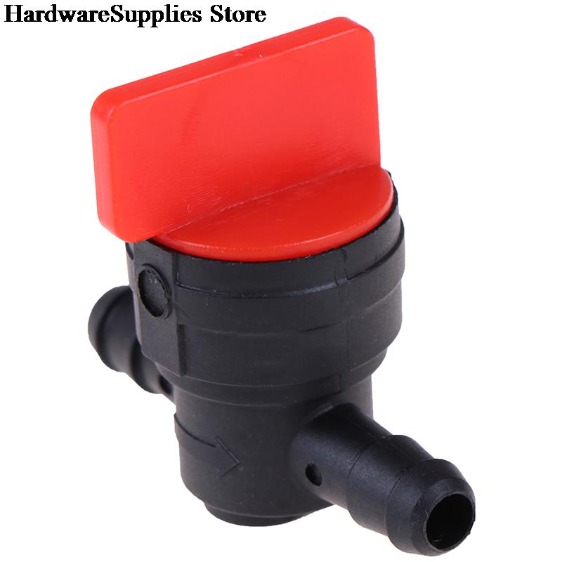 1PCS 1/4" Inline Straight Gas Fuel Cut Shut Off Valve