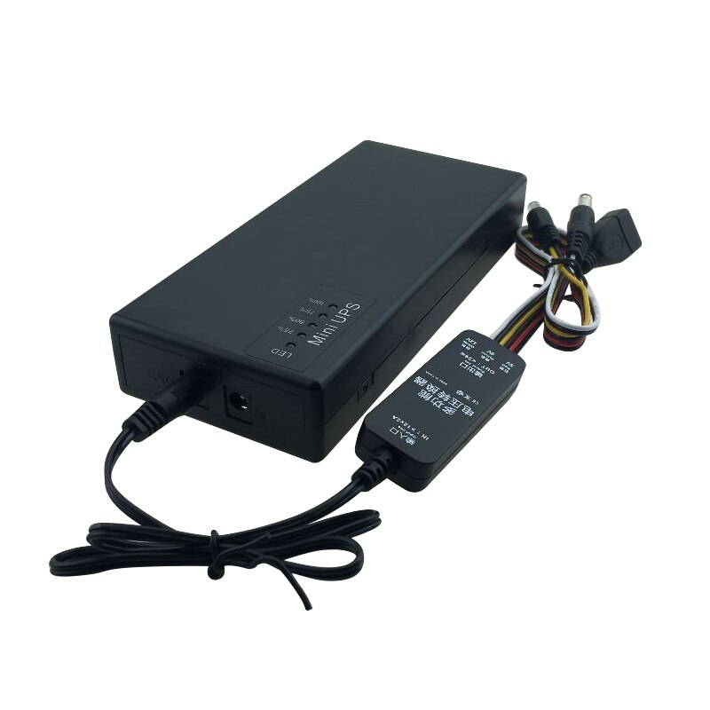 Mini portable UPS 5V/9V/12V DC output power supply, built-in 57.72WH lithium battery, suitable for CCTV and modem equipment