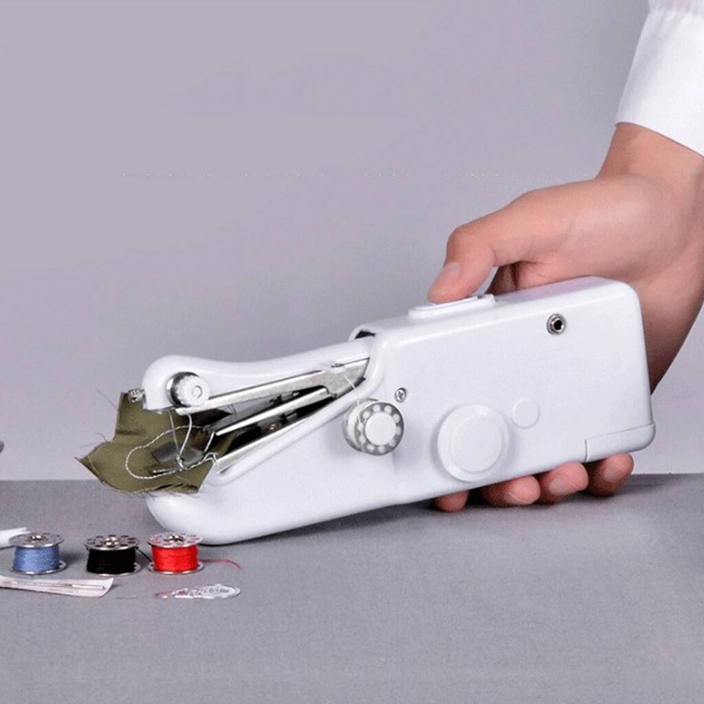 Mini Smart SEWING Machine Electric Stitch Hand-held Home Travel Tailor Sew Tool