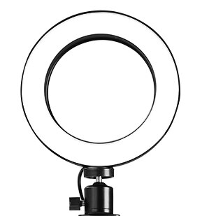 Studio Camera Ring Light Dimmable LED Phone Photo Video Light Annular Lamp With Tripods Selfie Stick Ring Fill Light For Camera: 1030811