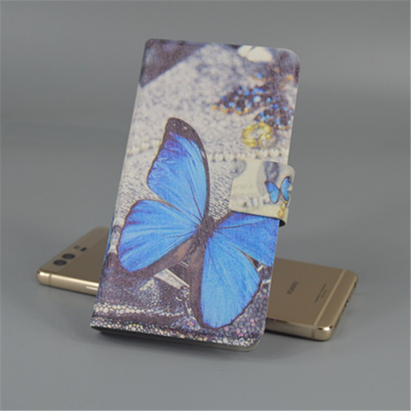 11 soorten patroon ultra dunne vlinder bloem vlag vintage flip cover voor lg  l65 d285 d280 l70 d320 d325 telefoonhoesje