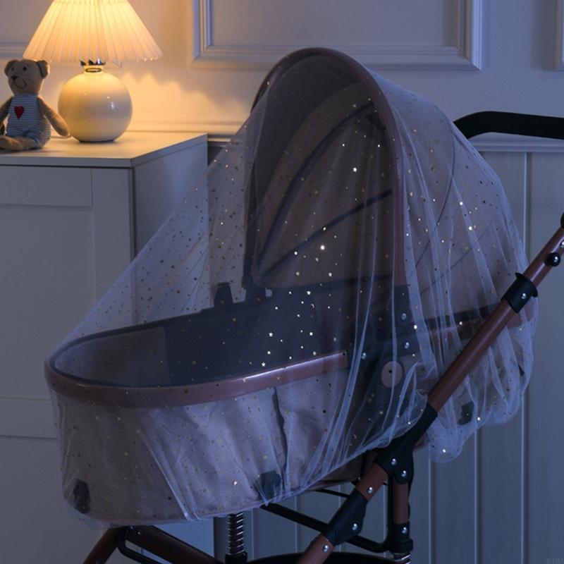 K1MA Lightweight Stroller Net Universal Mosquito Net para Stroller Fácil instalar