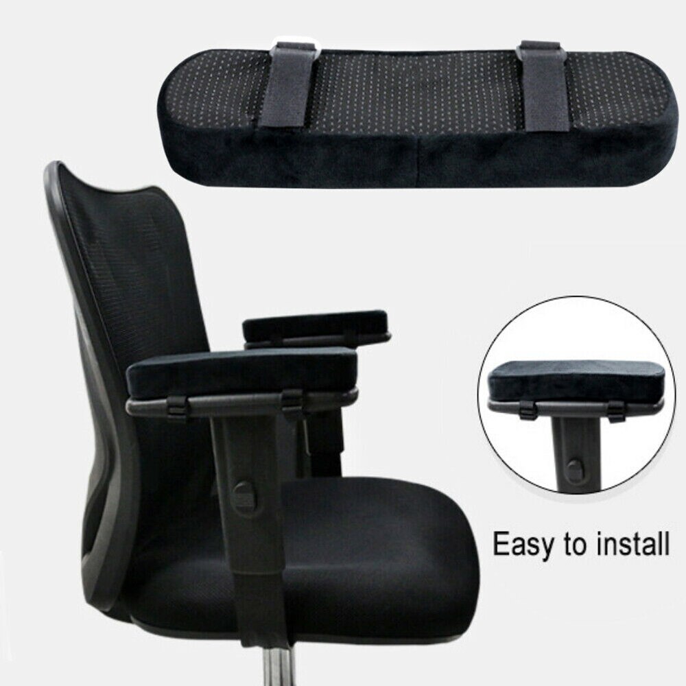 Traagschuim Stoel Armsteun Pads Trage Rebound Ergonomische Traagschuim Bureaustoel Arm Rest Pads Voor Elleboog Overdrukventiel