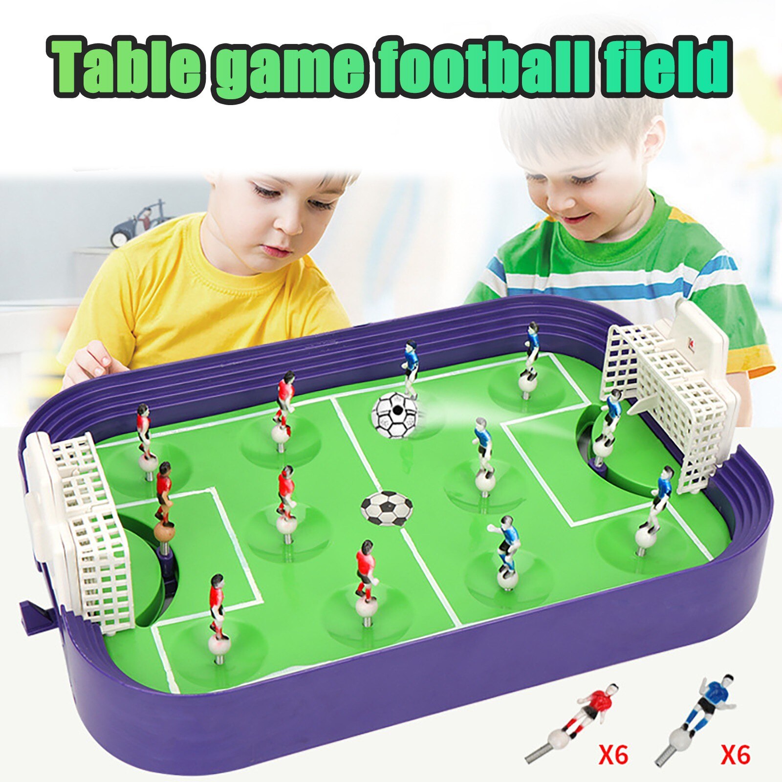 Voetbal Plastic Speelgoed Kindje Desktop Grappig Spel Tabletop Shoot Familie Ouder-kind Kid Interactieve Educatief