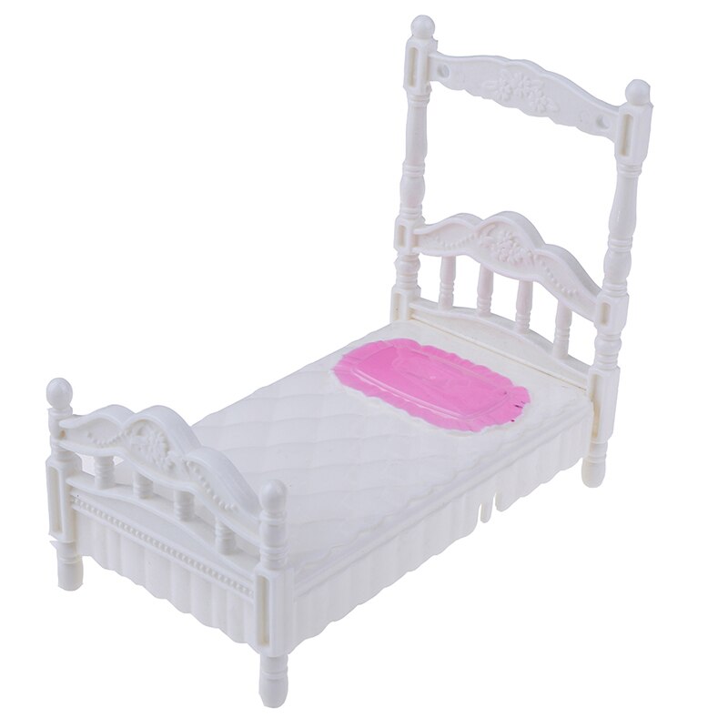 Nuovi Arrivi 1/12 Bilancia Dollhouse Mobili In Miniatura Da Letto Floreale Pastorale di Stile Classico Giochi di imitazione mobili Giocattolo Del Capretto Per Il bambino