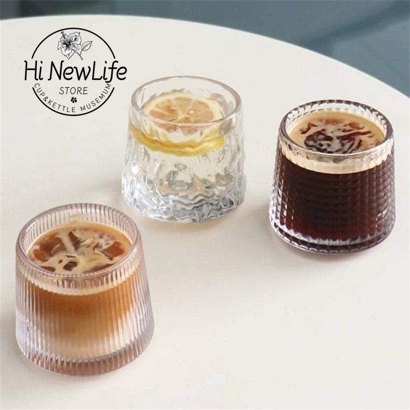 Vaso giratorio para hombre, vaso de vidrio para whisky, vaso para cóctel, giroscopio, copa de vino, para Bar