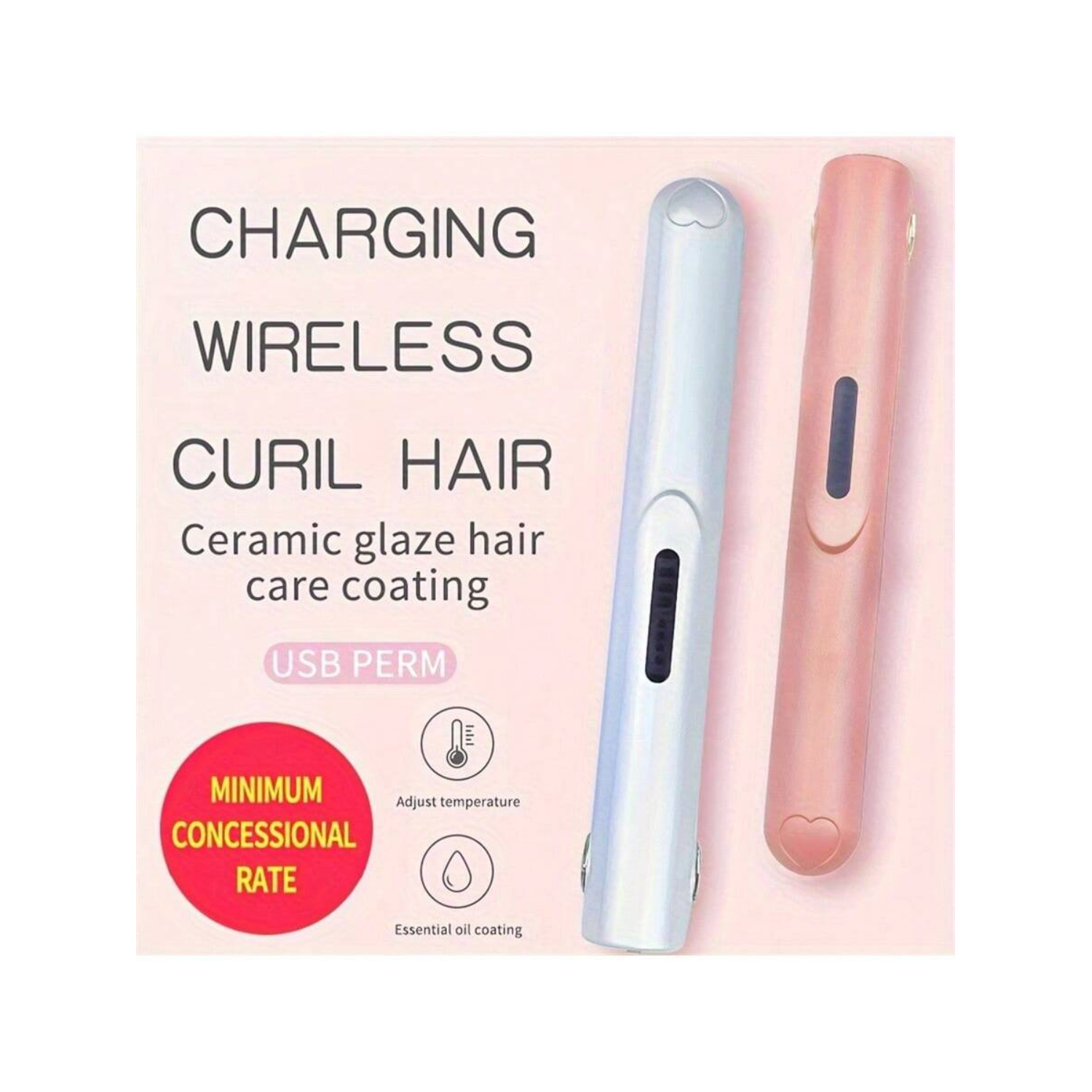 Attelle petite fer à lisser frange spécial lissage Portable fer à lisser outil de coiffure