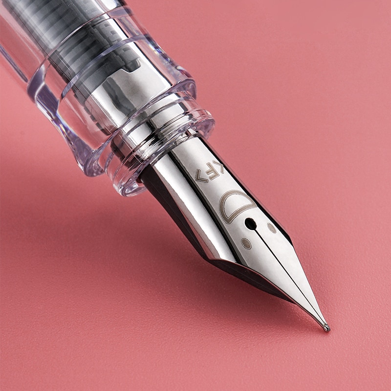 PILOT édition limitée KAKUNO Smiley stylo plume FKA-1SR spécial EF / F / M pointu bureau pratique échange de mots cartouche d'encre