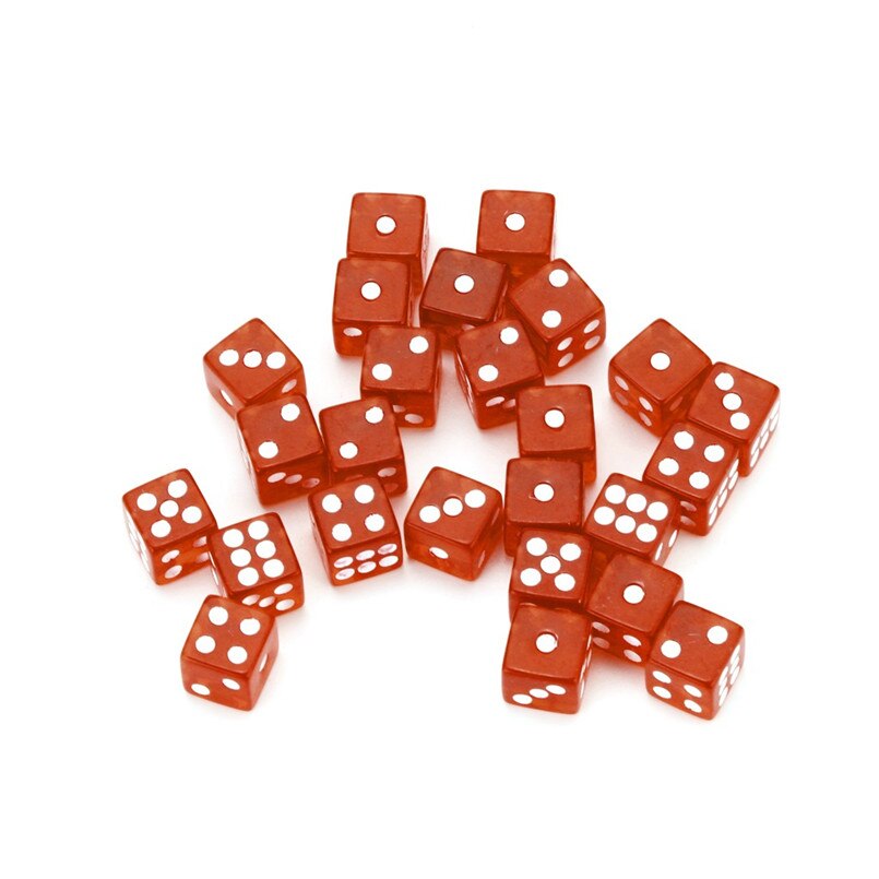 25 stuks dados poliedricos dobbelstenen set dnd met 6 facetten party entertainment game veelvlak D30 multi-facet acryl dobbelstenen 30A20: gold dice set