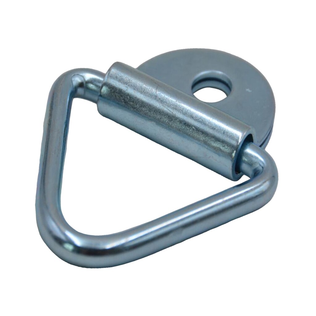 Lashing Rings Surface Mount Tie Down Anchors Hook, Heavy Duty V Rings Trailer Anchor Plate Surface Mount Forged Lashing Ring