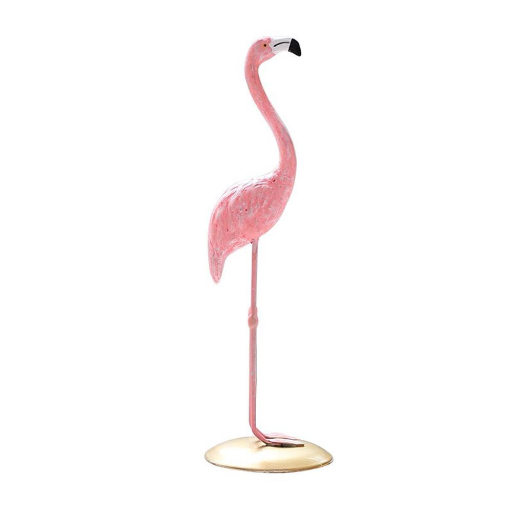 Roze Flamingo Leuke Dierlijke Vorm Hars Ornament Home Tuin Decoratie Woonkamer Decoratie: B