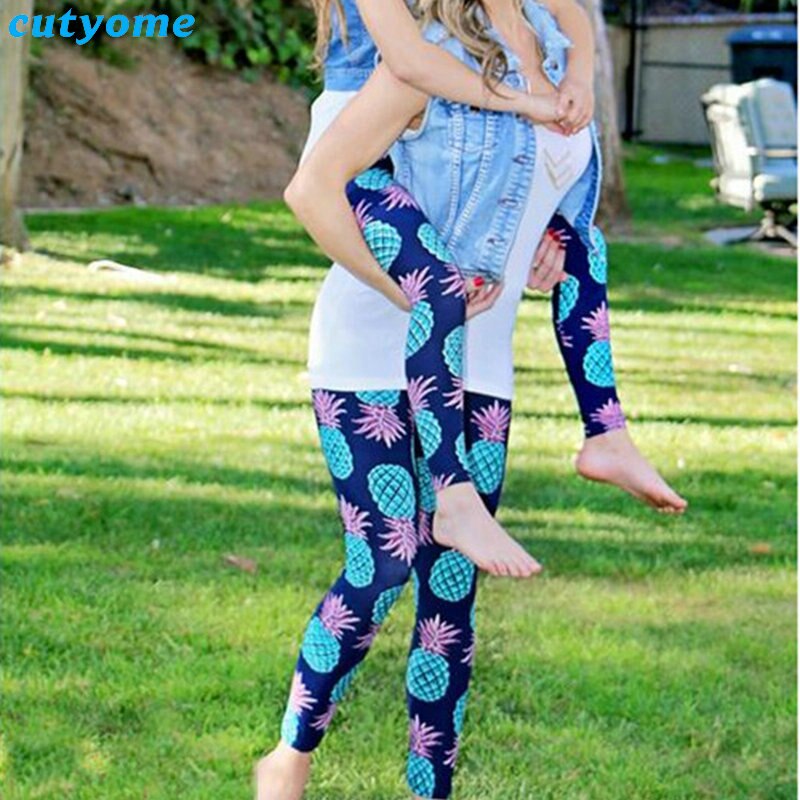 Mama En Dochter Bijpassende Outfits Broek Familie Look Moeder Dochter Sport Yoga Broek Mama En Me Leggings Bijpassende Kleding
