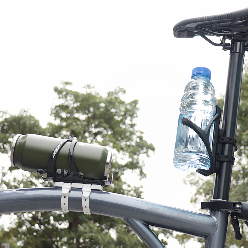 Bicycle Bottle Holder Mount Adapter Silicone MTB Bike Kettle Stand Base Widely Use On Handlebar /Seatpost Tube/Frame
