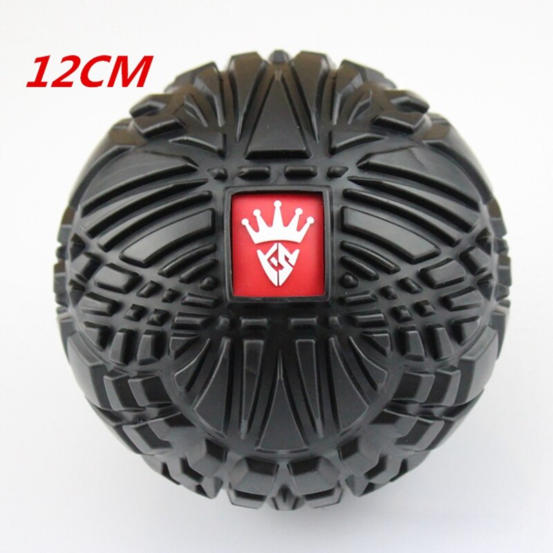 KSONE Massage Ball Roller Deep Tissue,Muscle Release Trigger Point Therapy Ball 4.75Inch Texture Surface Hard Roller Ball