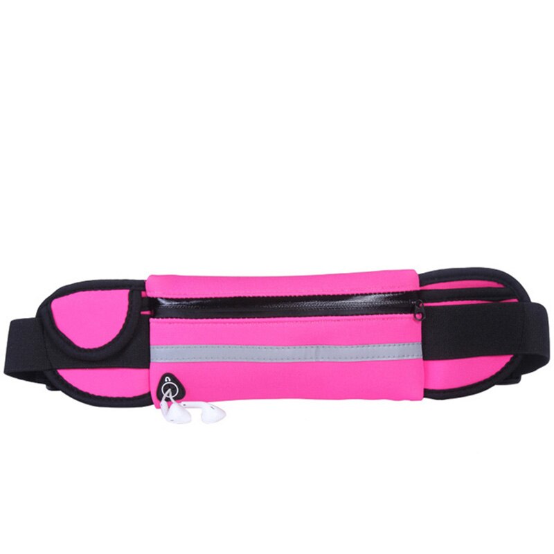 Doro 8040 8031 taske vandtæt taske løbende sports mobiltelefon holder armbånd taske til doro 824 on hånd: Talje taske (rose)