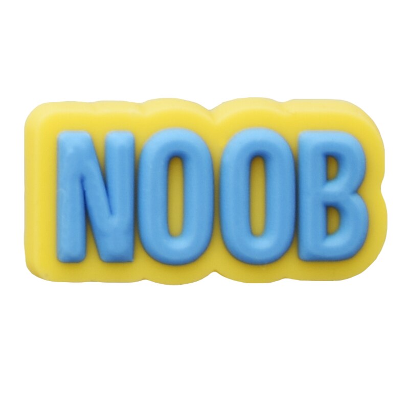10 st kort mening populär fras omg hej noob bang super älskar no way prinsessa älskar vuxna dam män sandal ornament: Kaki